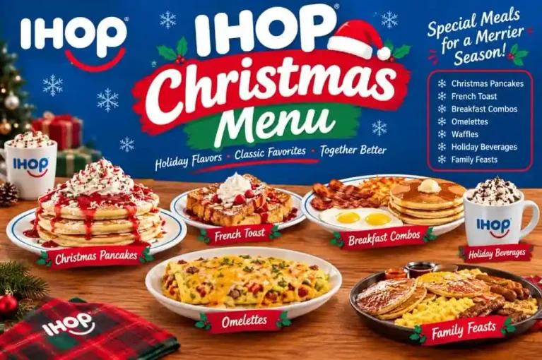 IHOP Christmas Menu USA 2026