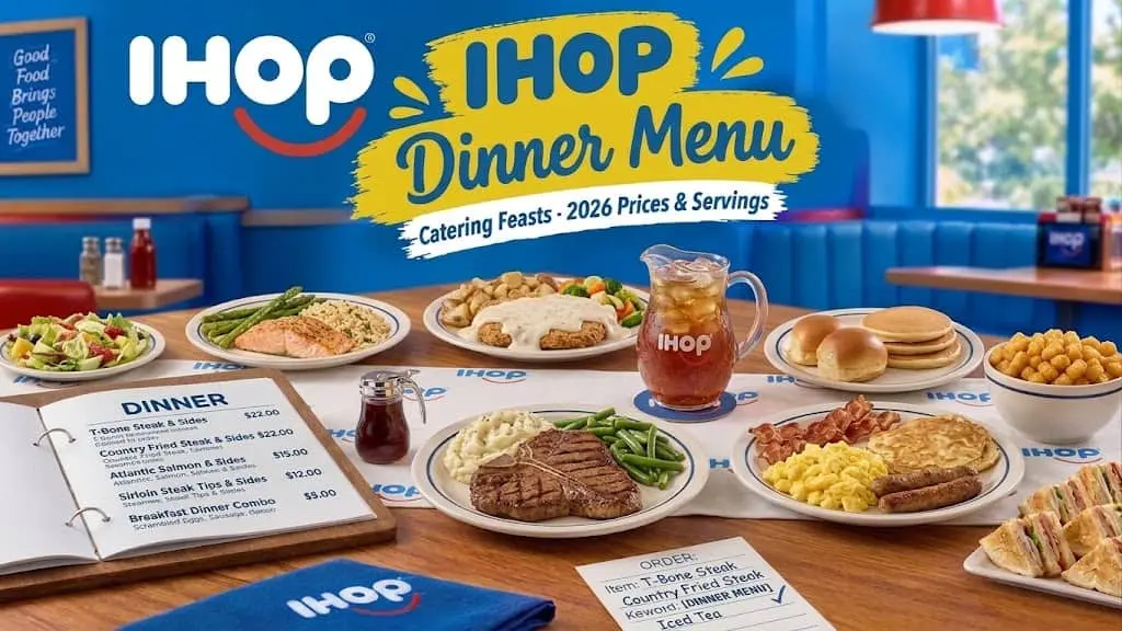 Ihop Dinner Menu
