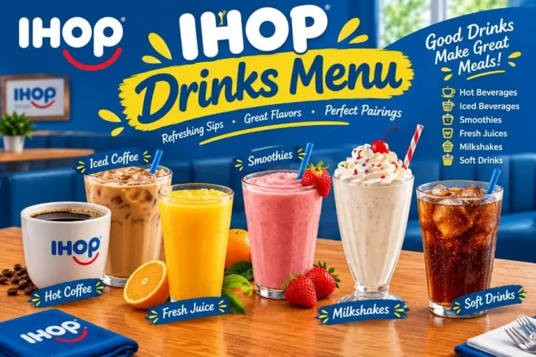 Ihop Drinks Menu USA 2026