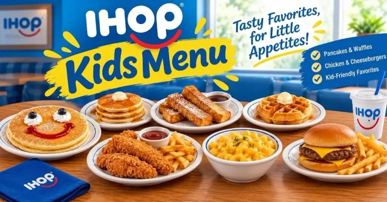 Ihop Kids Menu 2026