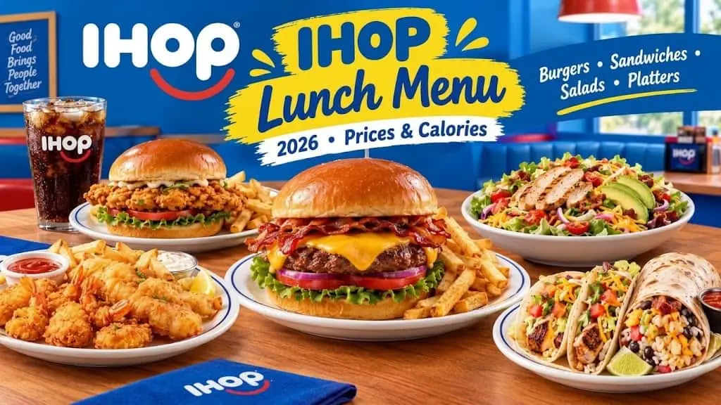 Ihop Lunch Menu USA 2026