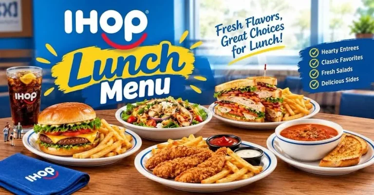 Ihop Lunch Menu USA 2026