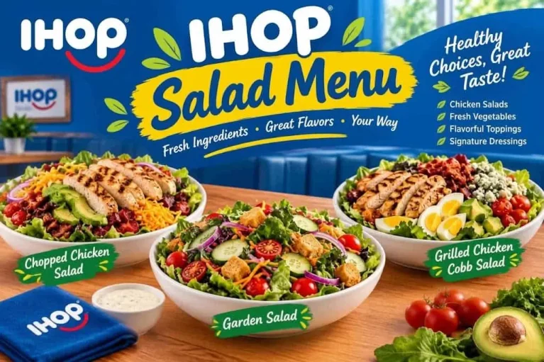 Ihop Salad Menu 2026